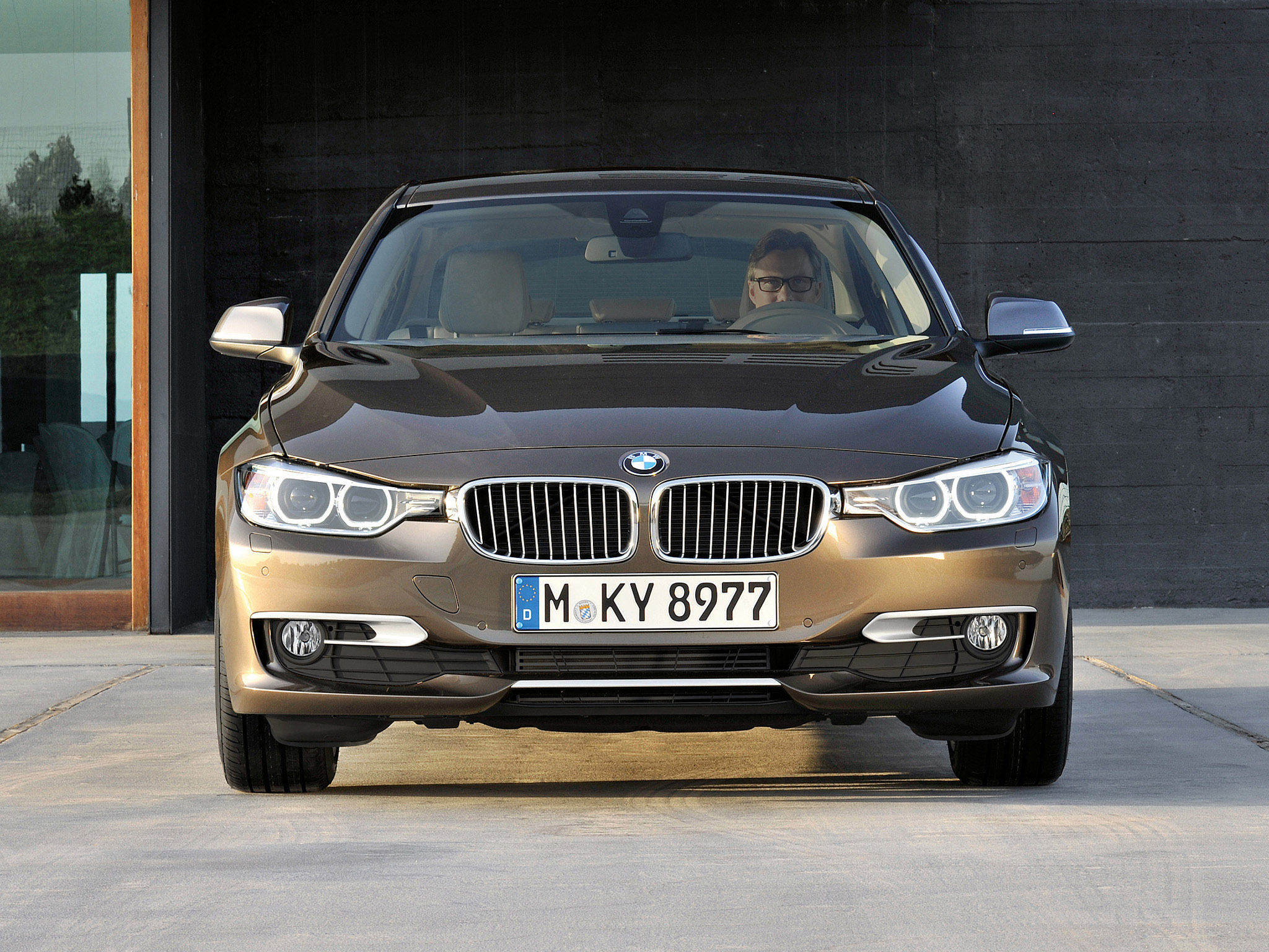 Bmw 3 series sedan with modern line #3