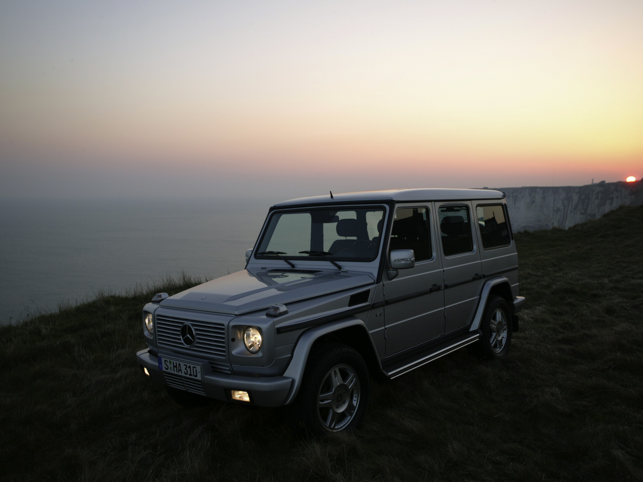 Mercedes Benz g55 AMG зима