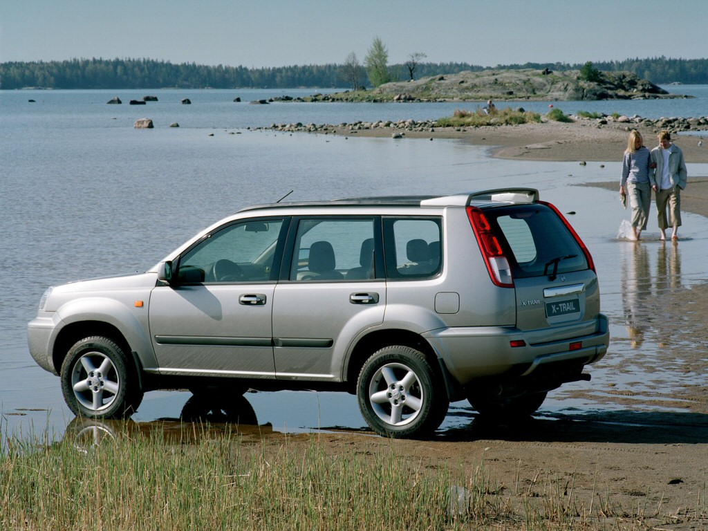 2002 Nissan x-trail tyre size