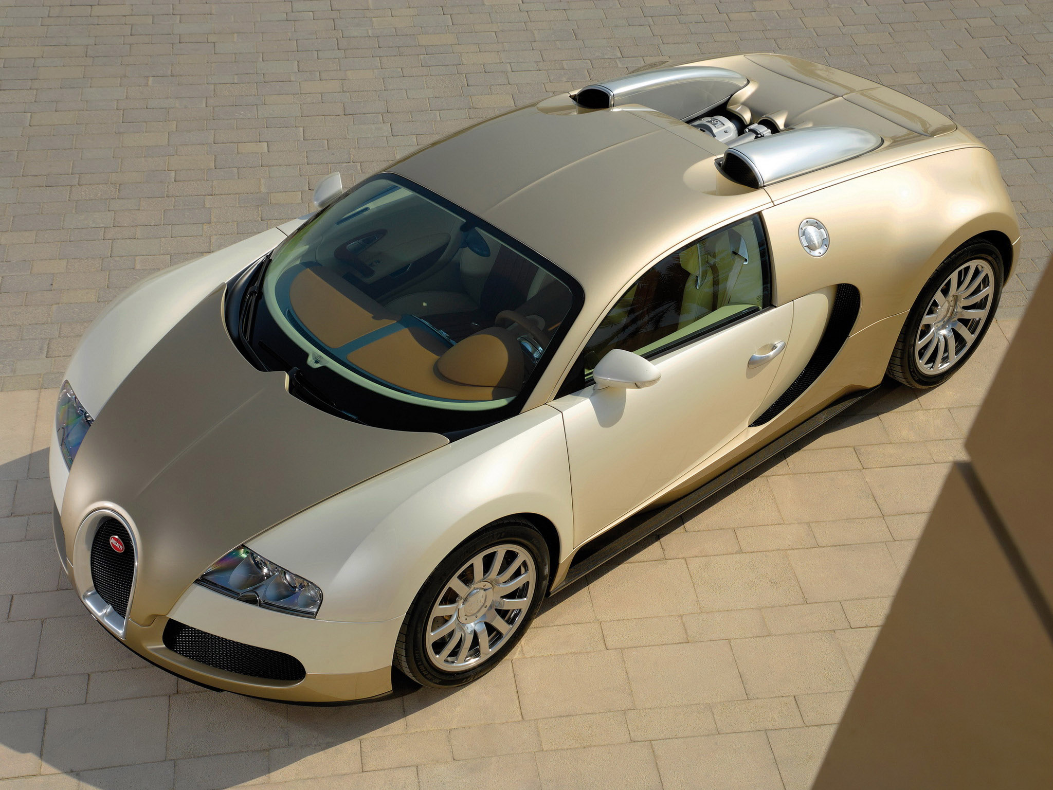 The Luxury And Power Of A White Gold Bugatti Veyron Grand Sport