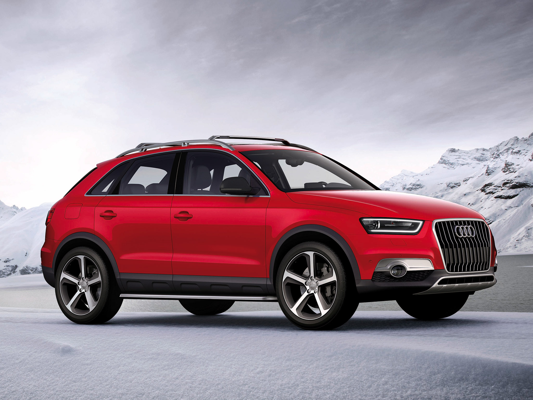 Audi q3 коричневая