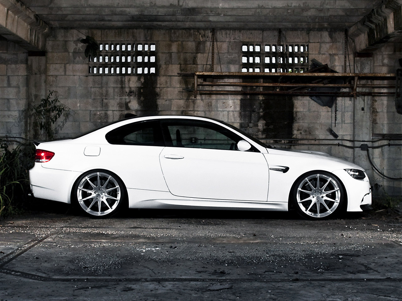 BMW m3 e92 in Rain